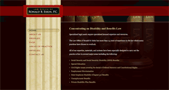 Desktop Screenshot of eskinlawoffice.com